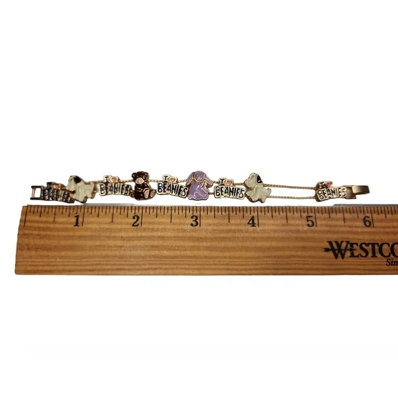 90's Beanie Babies Sliding Charm Bracelet - Picture 4 of 7